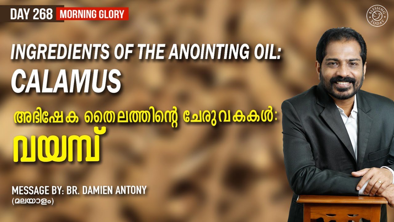 Ingredients Of The Anointing Oil: CALAMUS | Malayalam Christian Message | Morning Glory - 268