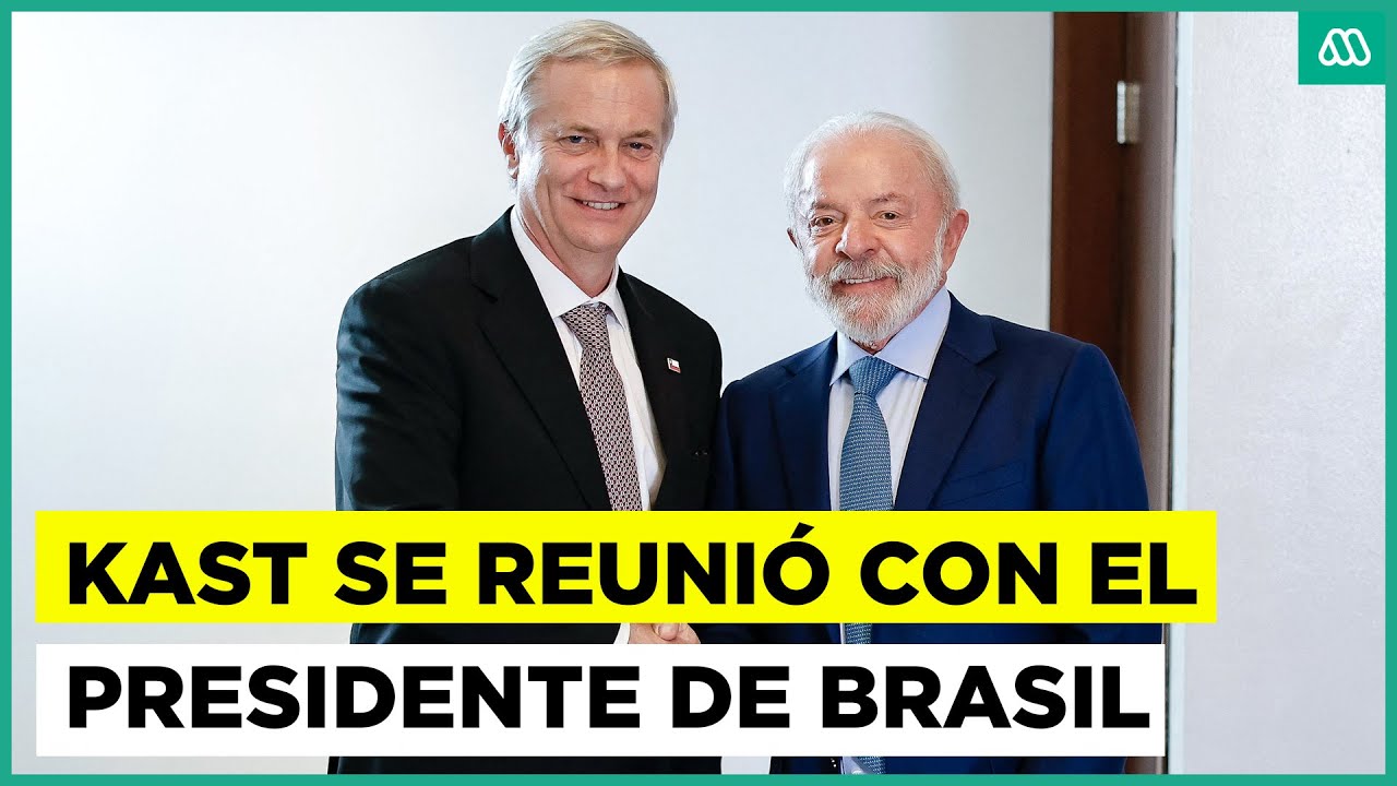 Así fue la reunión de José Antonio Kast con Lula da Silva
