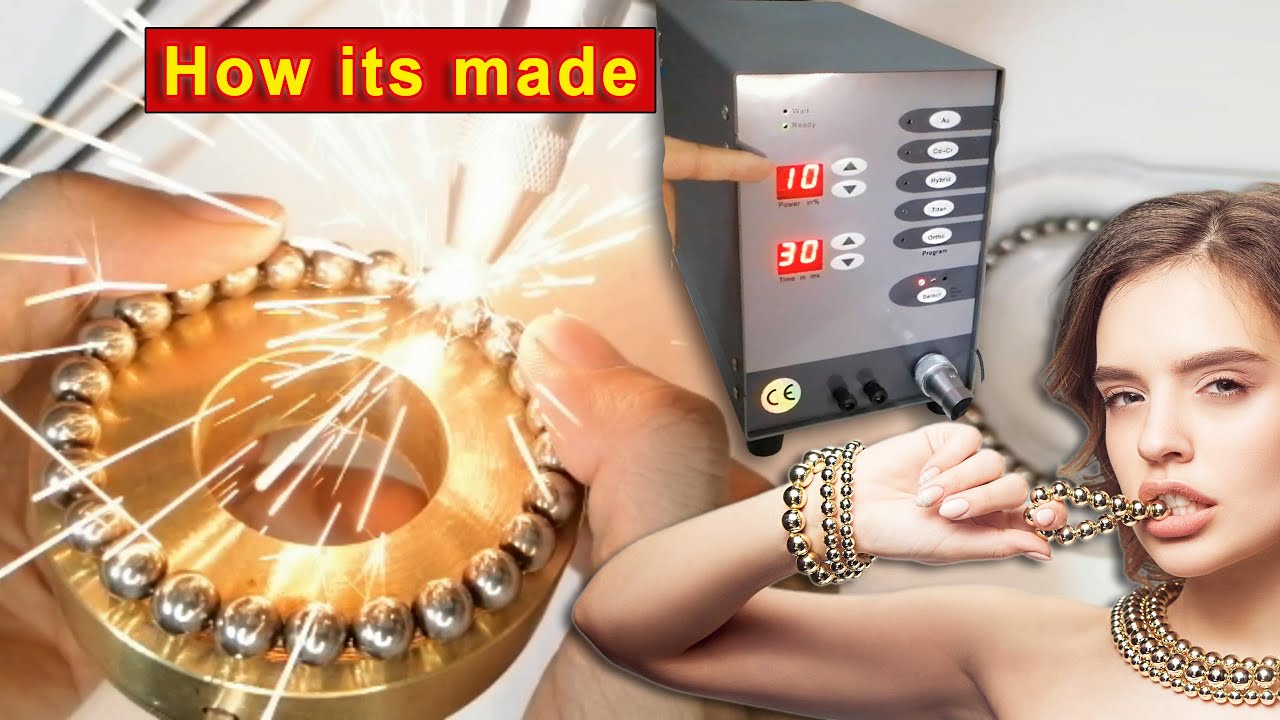 Fashion Jewelry welding.