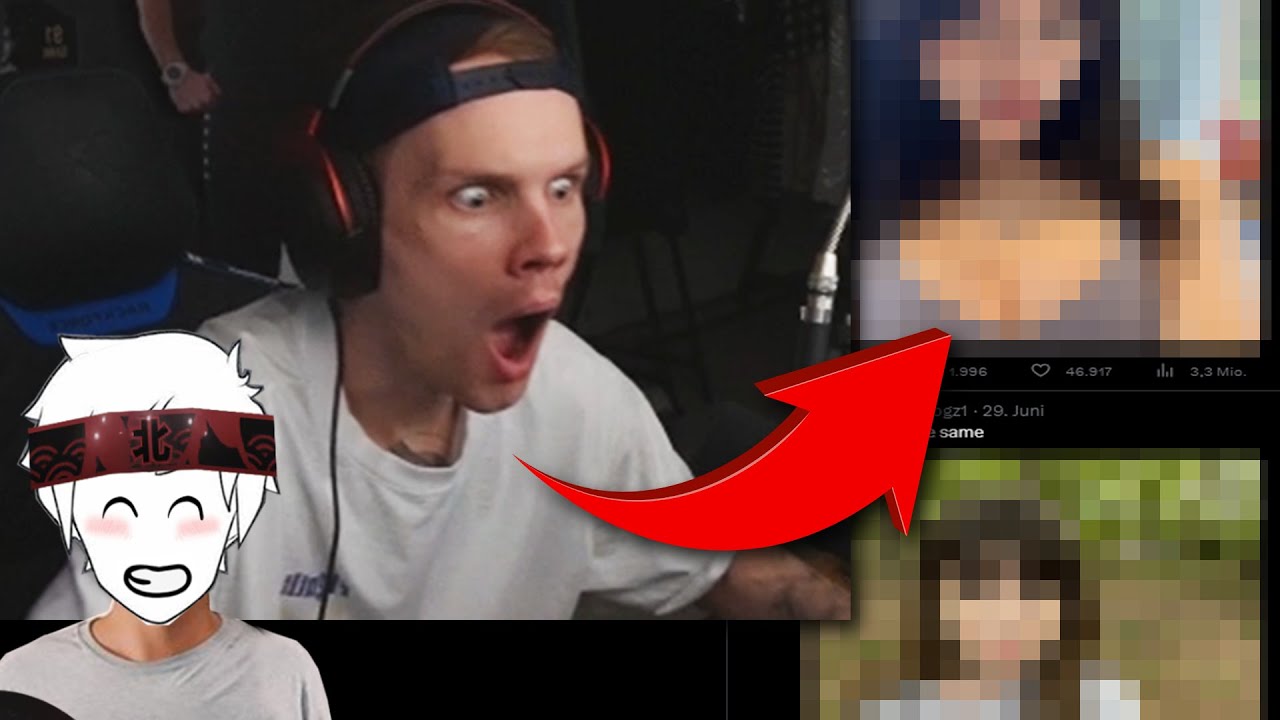 Sascha öffnet ON STREAM Stegis Twitter Likes & ist SCHOCKIERT 😱😂