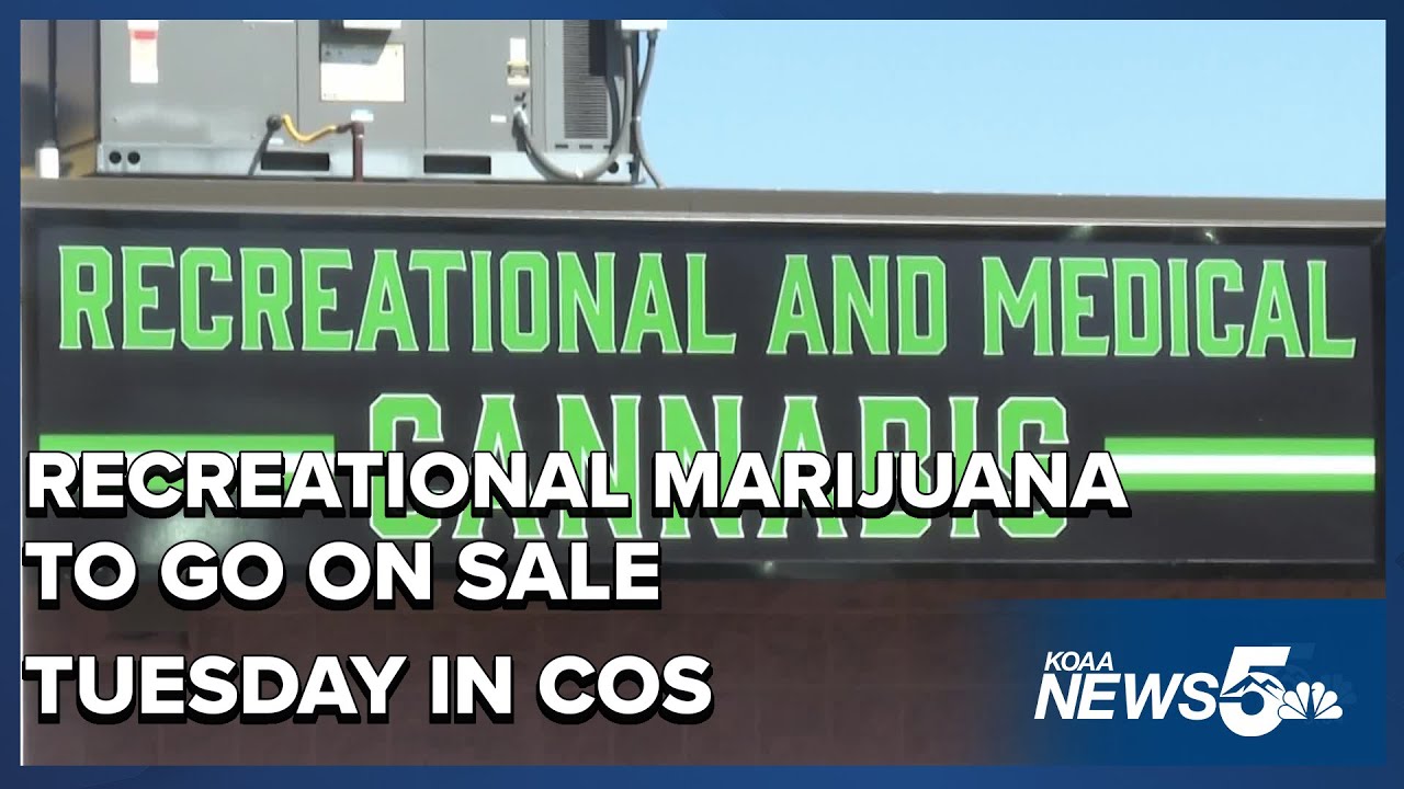 Recreational marijuana goes on sale in Colorado Springs Tuesday