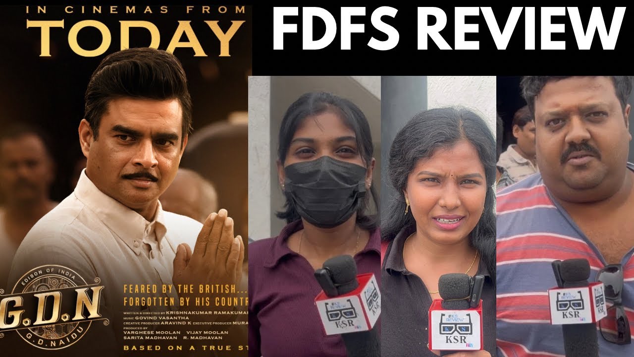 G.D.N Public Review - The Story Of G D Naidu | R Madhavan | Sathyaraj | Priyamani | KSReview 