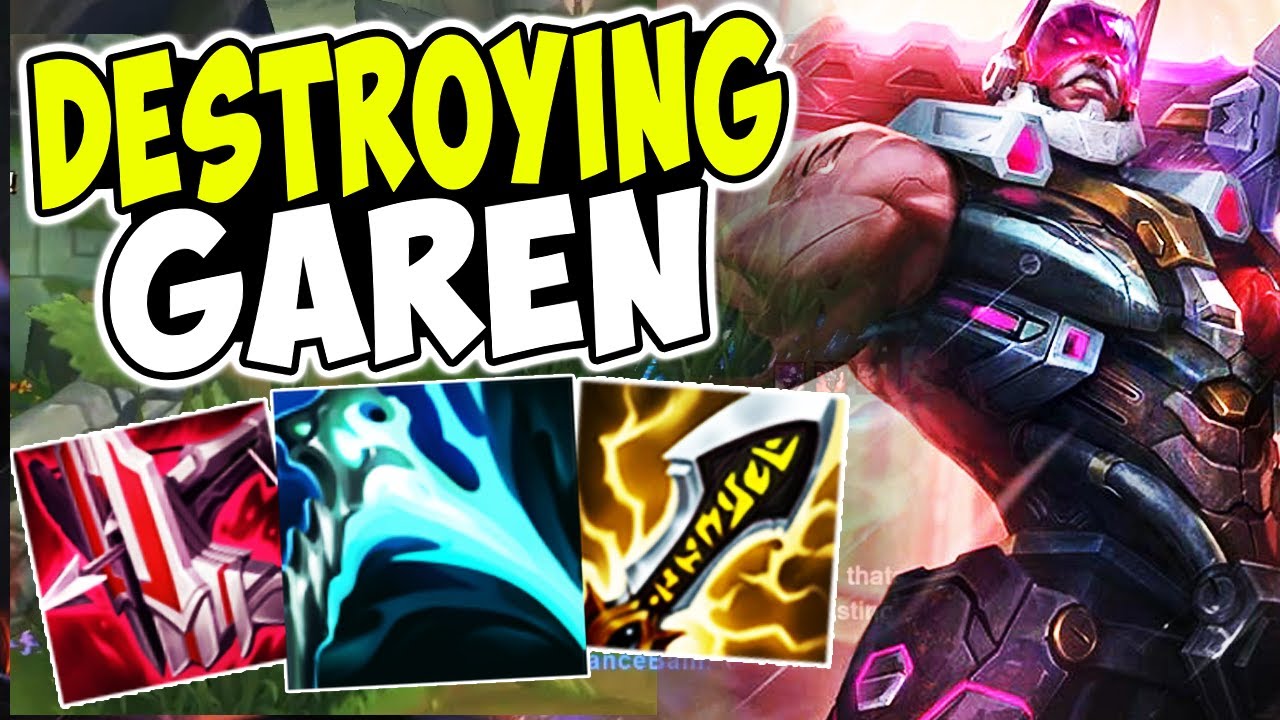 DESTROYING A GRANDMASTER GAREN ONE-TRICK