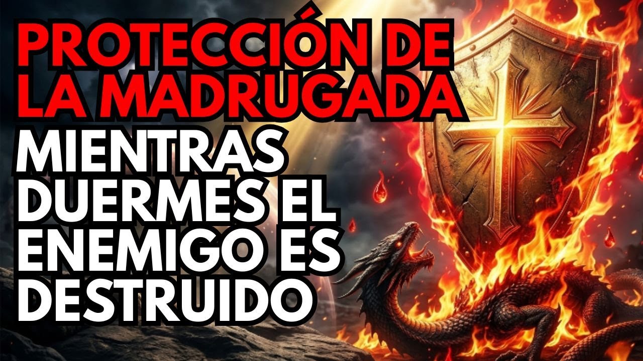 🔥 Duerme Protegido: La Sangre de Jesús DESTRUYE a Todo Enemigo Oculto Esta Madrugada