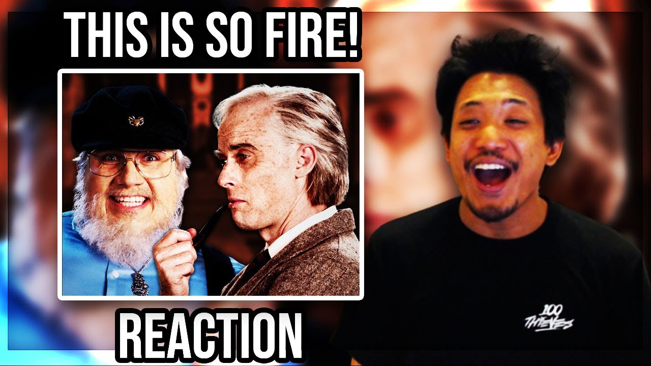 J  R  R  Tolkien vs George R  R  Martin  Epic Rap Battles of History REACTION!