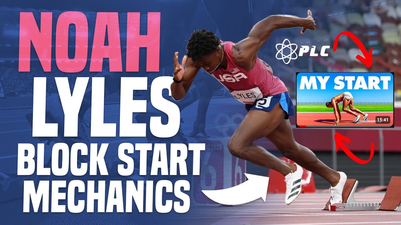 Noah Lyles Block Start Breakdown And Analysis From #Push2Paris Video #noahlyles