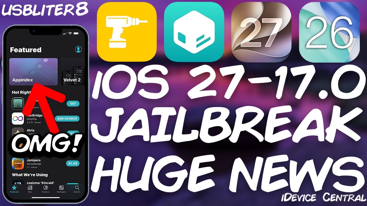 The IMPOSSIBLE Happened! New iOS BootROM Exploit RELEASED (A12 & A13) - iOS 27 JAILBREAK (usbliter8)