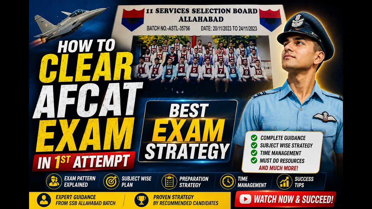 How to prepare for AFCAT exam in 2026