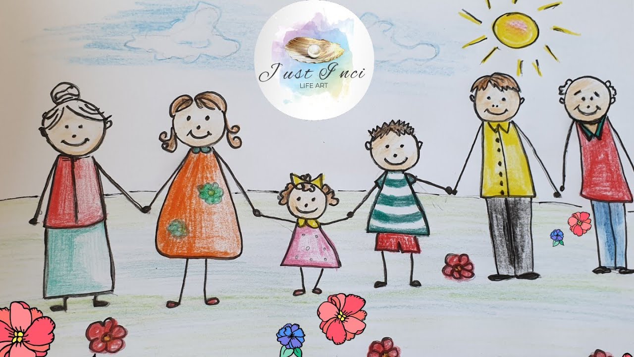 Pie&scaron;iame &scaron;eimą -mokinamės pie&scaron;ti žmones/pamokėlė-idėja