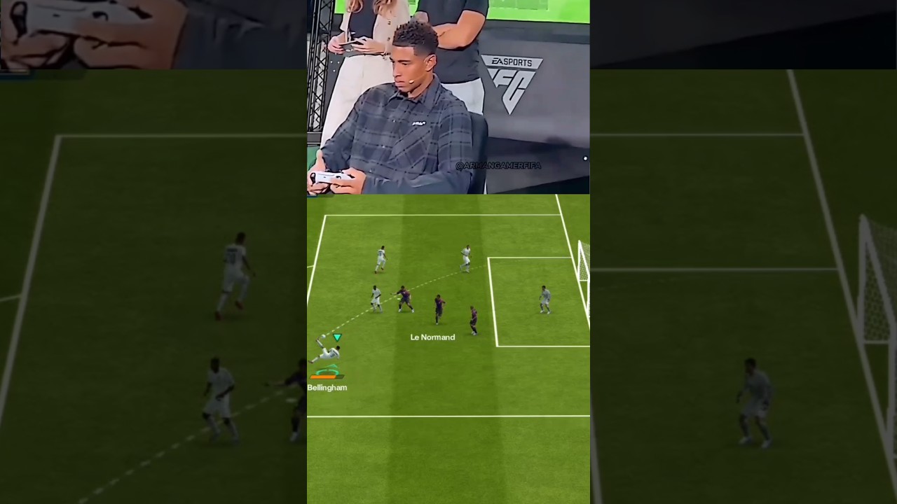 vini and Bellingham playing fc mobile #fc26 #worldcup