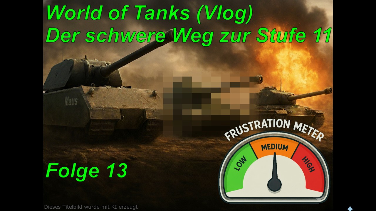 WoT - Der schwere Weg zur Stufe 11 #013  (Vlog)
