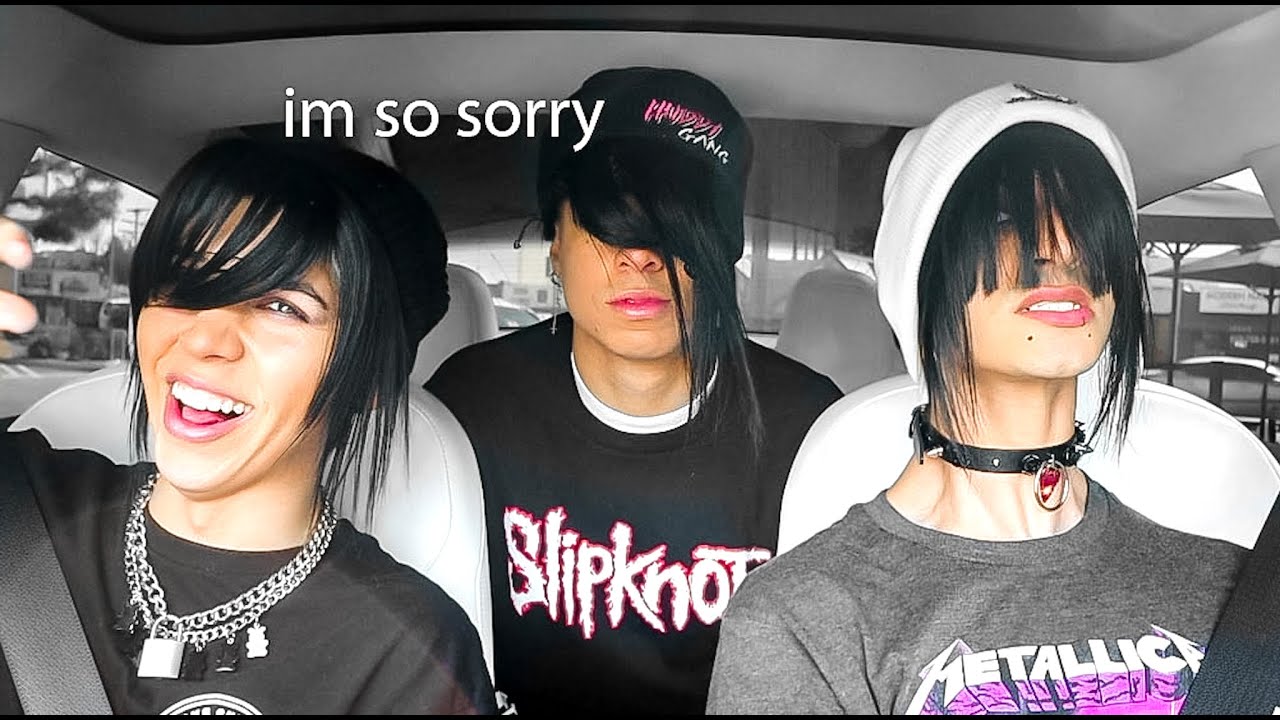 BECOMING EMO FOR 24 HOURS (Ft. Larray & Mario Selman)