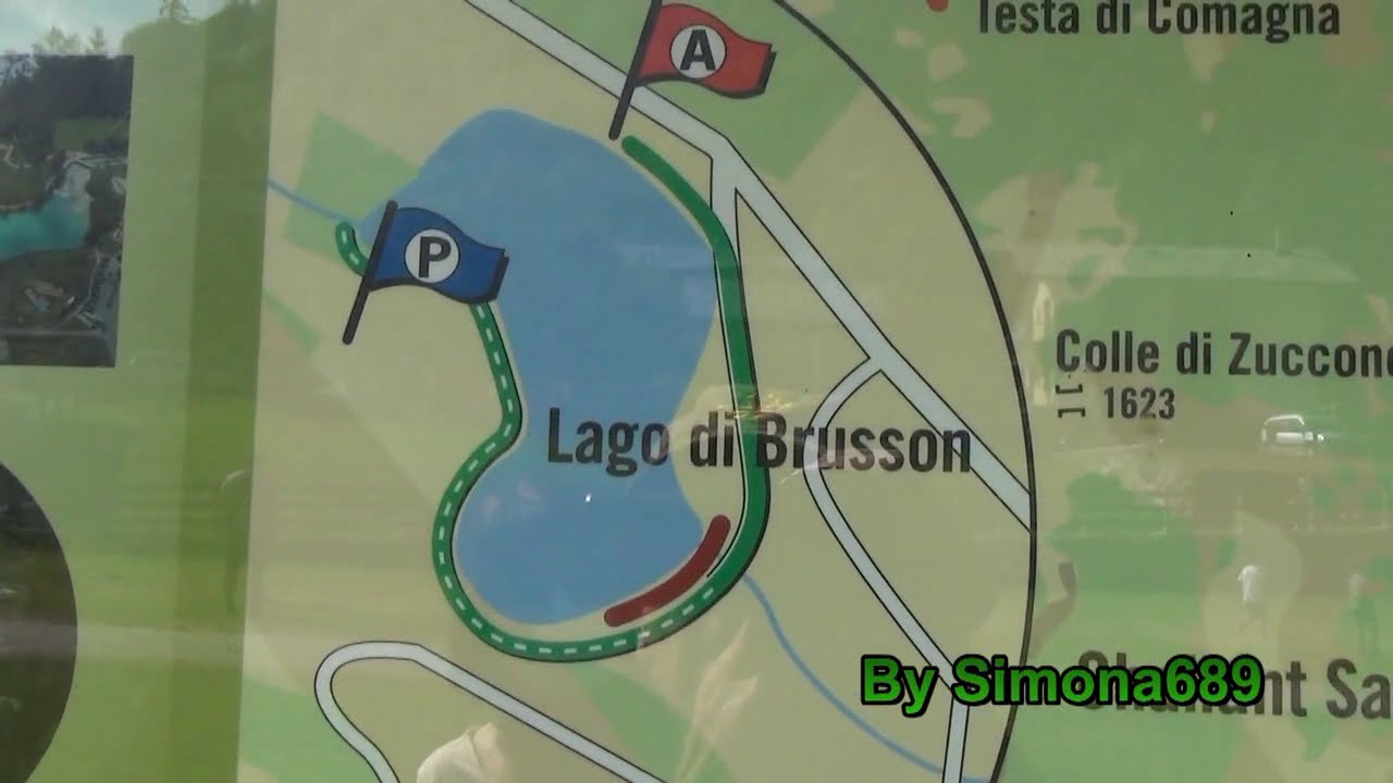 BRUSSON, le belle immagini del Lago Artificiale