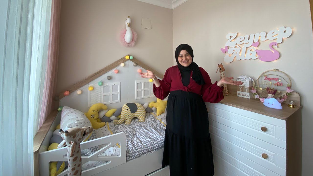 BEBEĞİMİZİN ODA TURU | KÜÇÜK SANIYORDUM ÇOK GÜZEL OLDU | ZEYNEP ÂLÂ GELİYOR 🥰