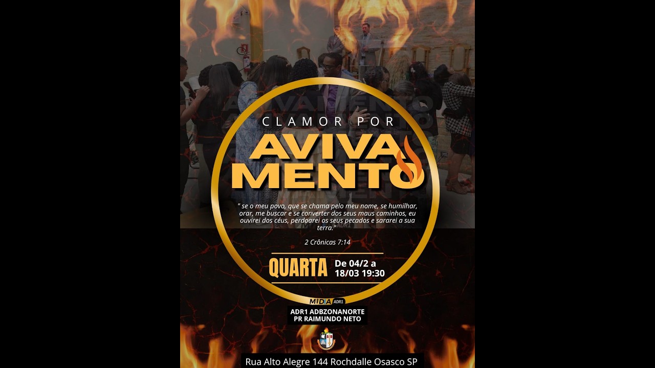 Campanha Clamor Por Avivamento - 2026 Ano da Evangelização