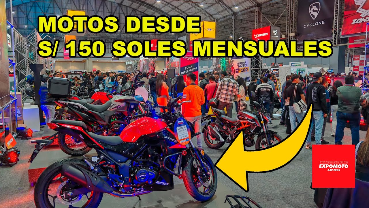 FUI A LA FERIA DE MOTOS MAS GRANDE DE PERÚ 2025 | MOTOS DESDE S/150 SOLES MENSUALES | EXPOMOTO 2025