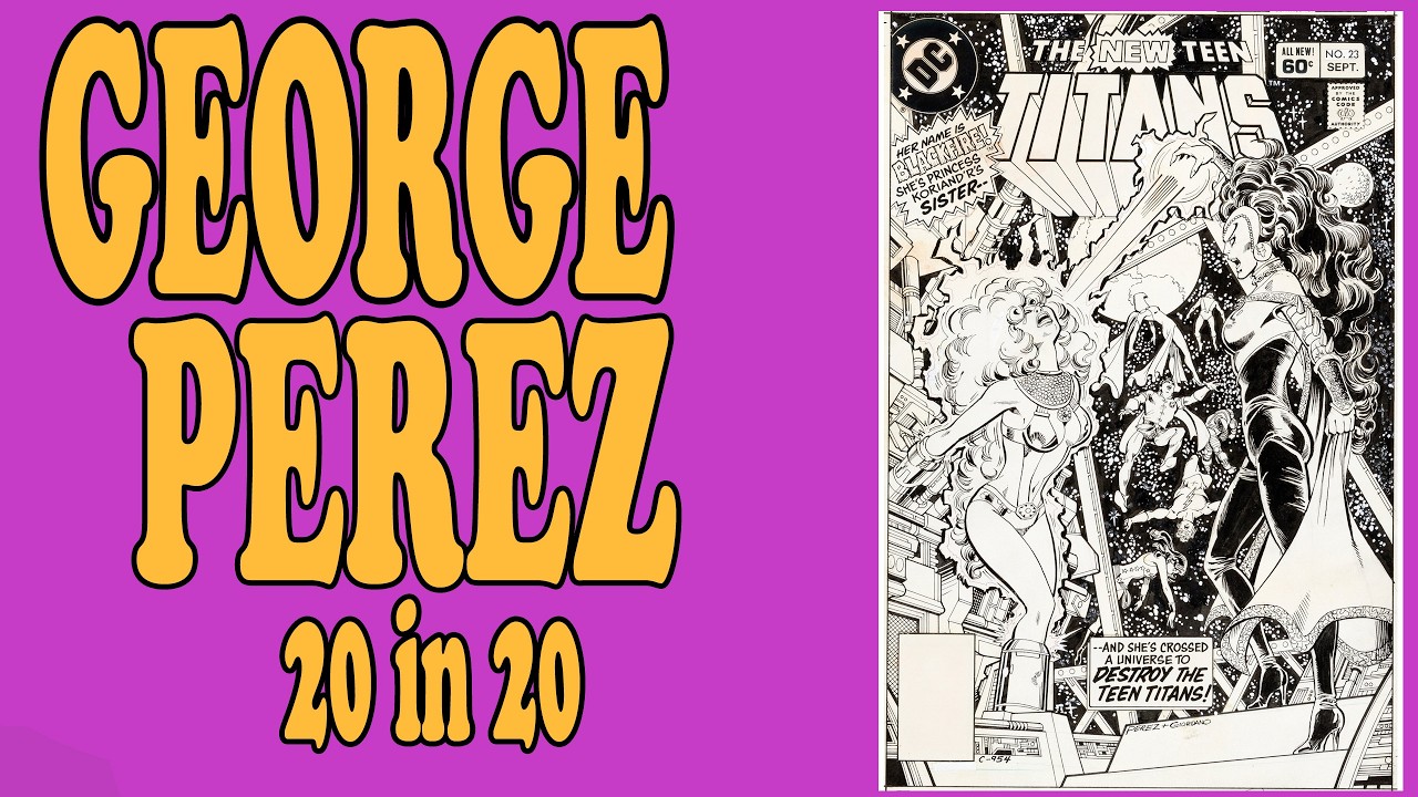 Джордж Перес 20 в 20!! (Легендарный художник-карандашист и чернильница) Невероятная детализация!!