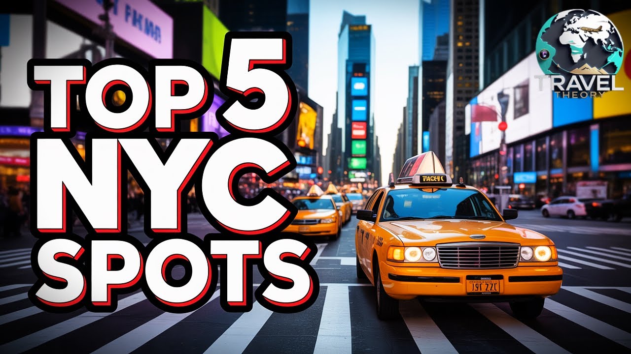Top 5 Places To Visit In New York City | Wonders Of New York City | Top 5 NYC Spots Travel Video 4K