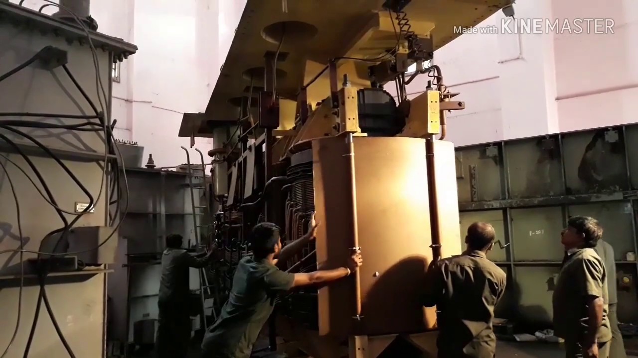 20 MVA Power Transformer Repair work at PDTR sub division Hubballi.