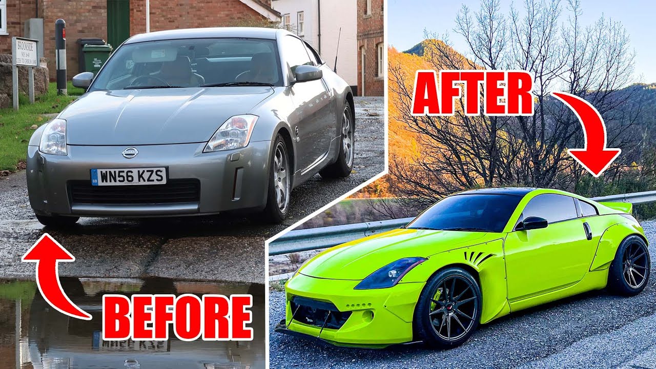 СБОРКА ШИРОКОКУЗОВНОГО NISSAN 350Z ЗА 10 МИНУТ!