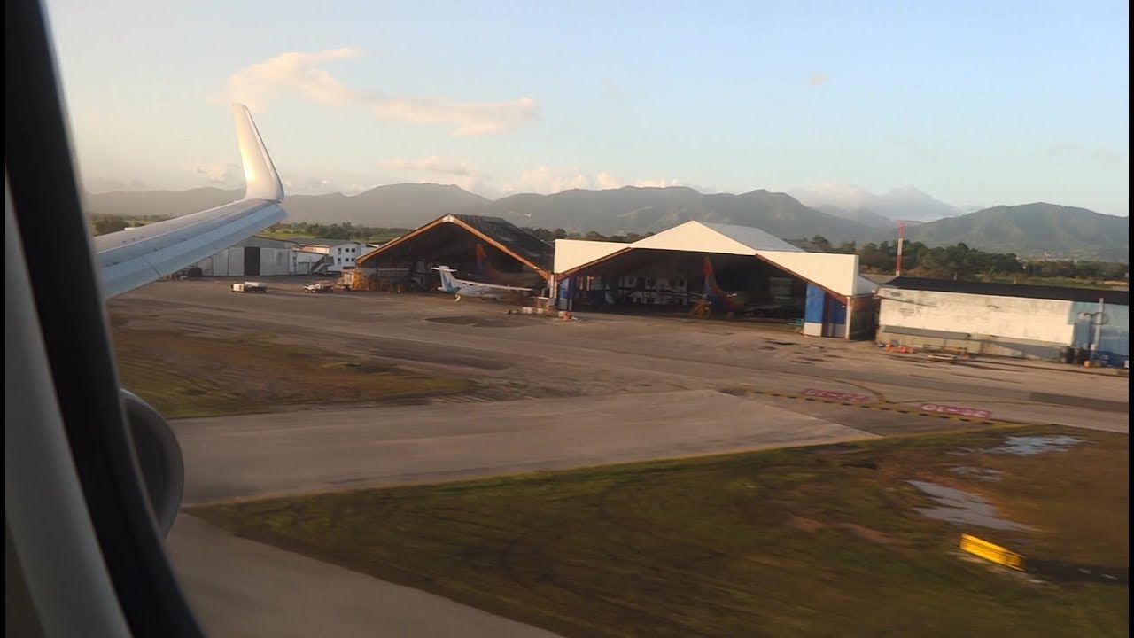 Caribbean Airlines 767-300ER Takeoff and Landing (JFK-GEO-POS) - Archive