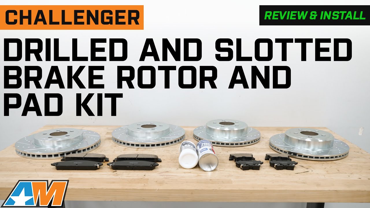 2009-2020 Challenger GT Drilled and Slotted Brake Rotor and Pad Kit Review & Install