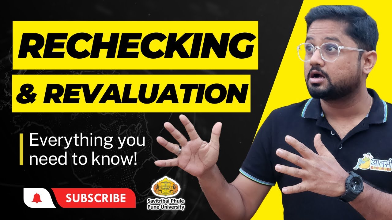 Rechecking and Revaluation | Complete Process | #SPPU |&nbsp;Aalsi&nbsp;Engineer