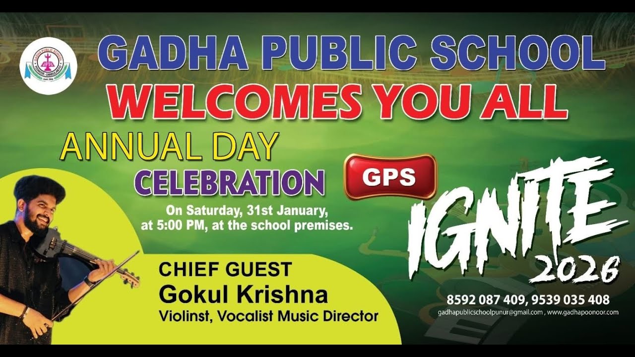 GADHA PUBLIC SCHOOL ANNUAL DAY CELEBRATION 