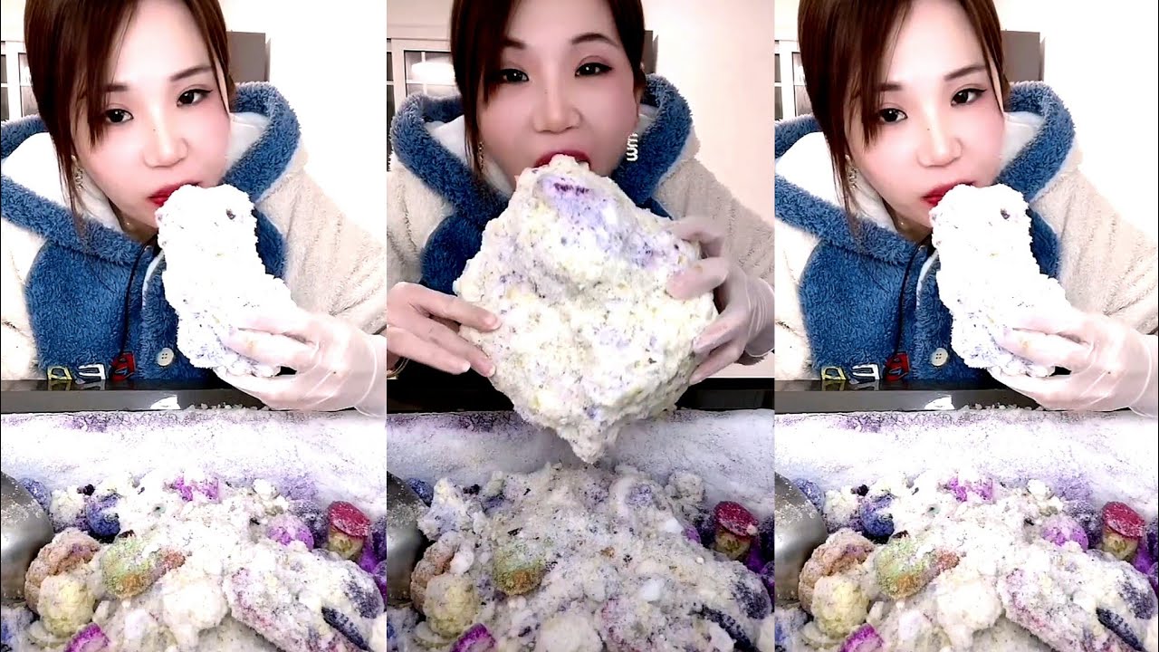 ASMR SHAVED ICE EATING