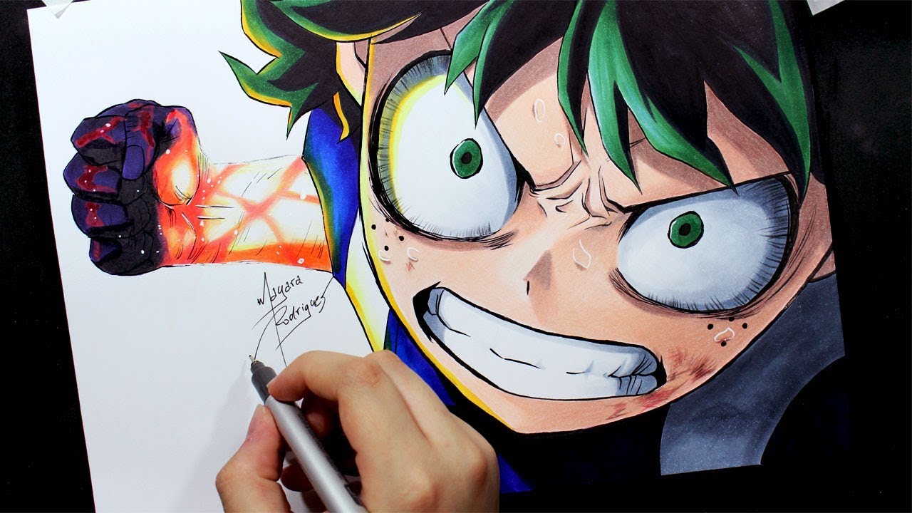 Speed Drawing - Midoriya [BOKU NO HERO ACADEMIA]