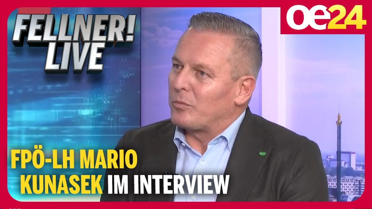 FPÖ-LH Mario Kunasek im Interview | FELLNER! LIVE