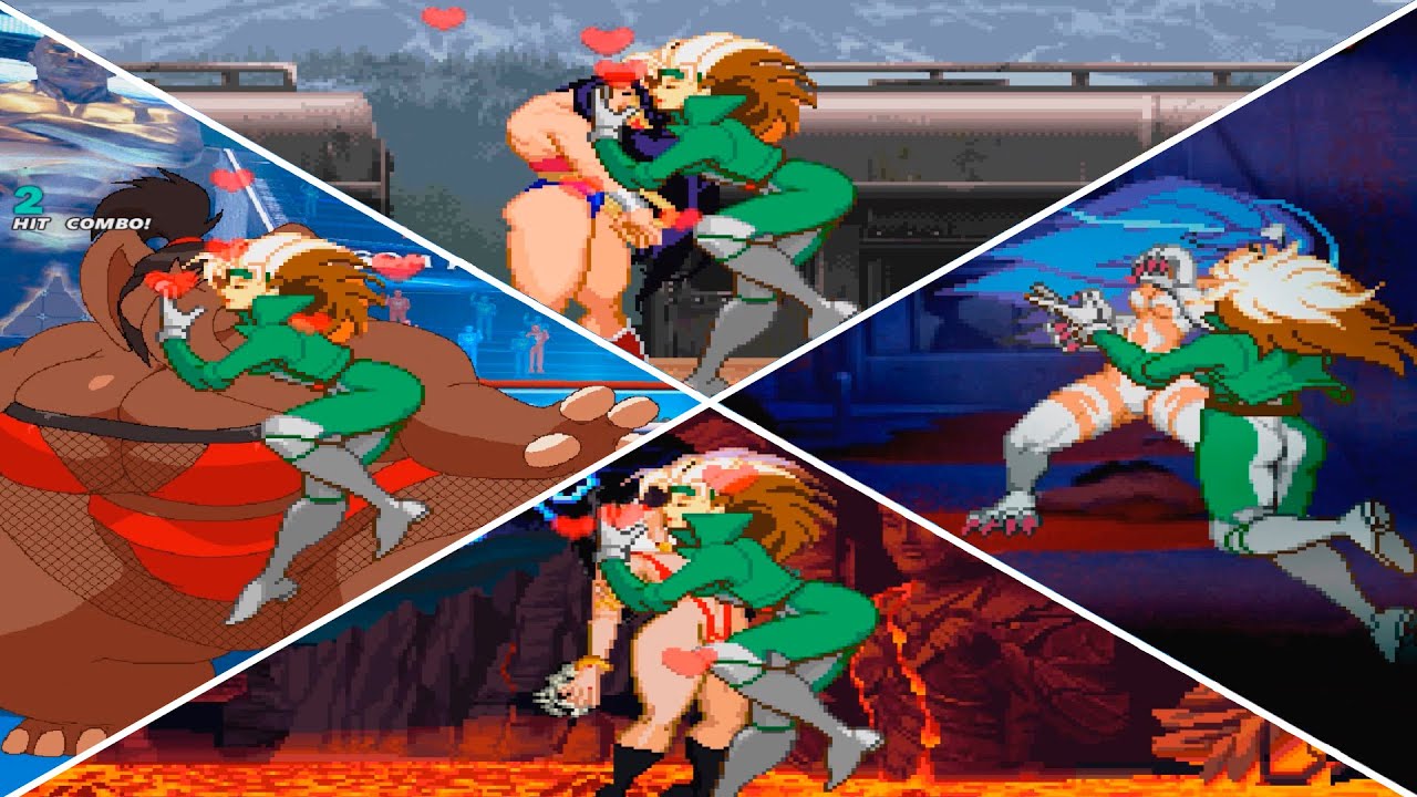 Rogue Steals the Powers of All Mugen Chars! (Street Fighter II - KOF - MVSSF - MVC - MK - DBZ - SF6)