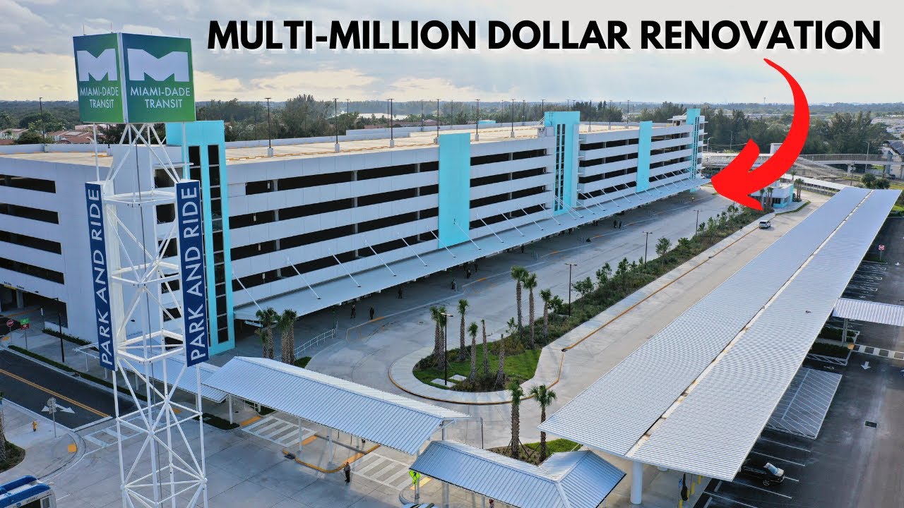 The NEW $60 MILLION Golden Glades Transit Hub! | Tri-Rail Tour