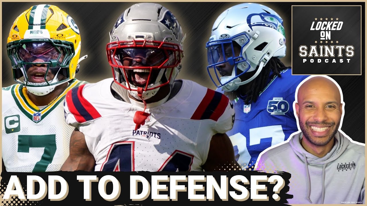 How New Orleans Saints Defensive Free Agency Adds Like K'Lavon Chaisson IMPACT The 2026 NFL Draft