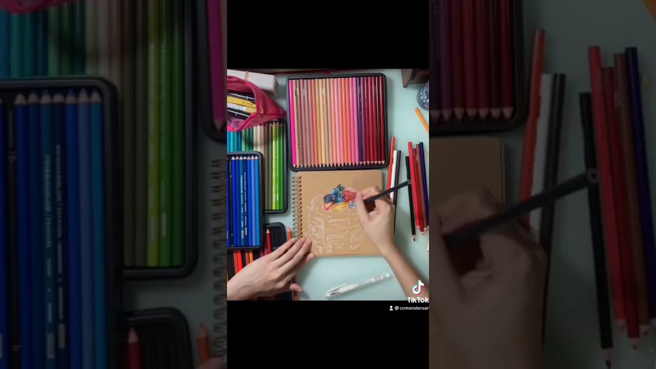 Pancake Art | Food Illustration with Colour Pencils | Realistic Foods