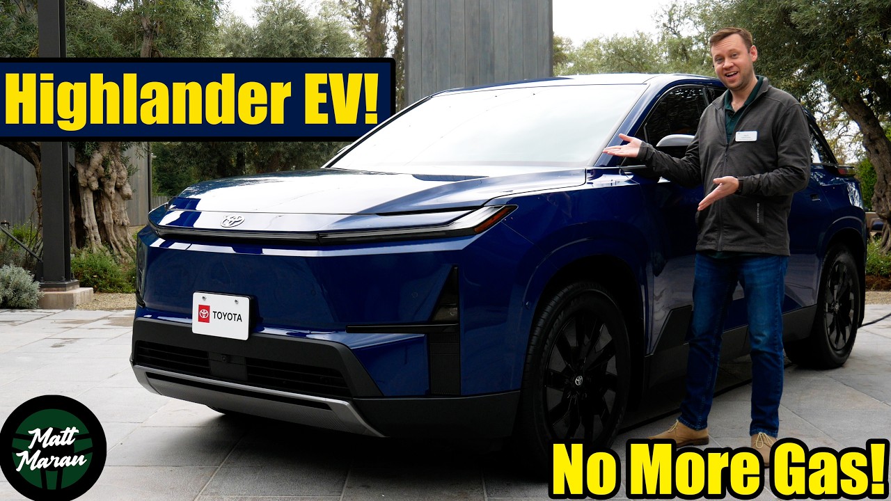 In-Depth Tour of the 2027 Toyota Highlander! It's All-New and All-Electric!