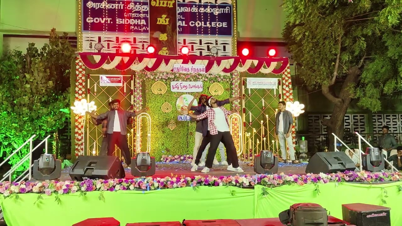 FINAL YR BOIS DANCE 🪩 | Tribute to Thalapathi | Gsmc tirunelveli | Svs Batch 