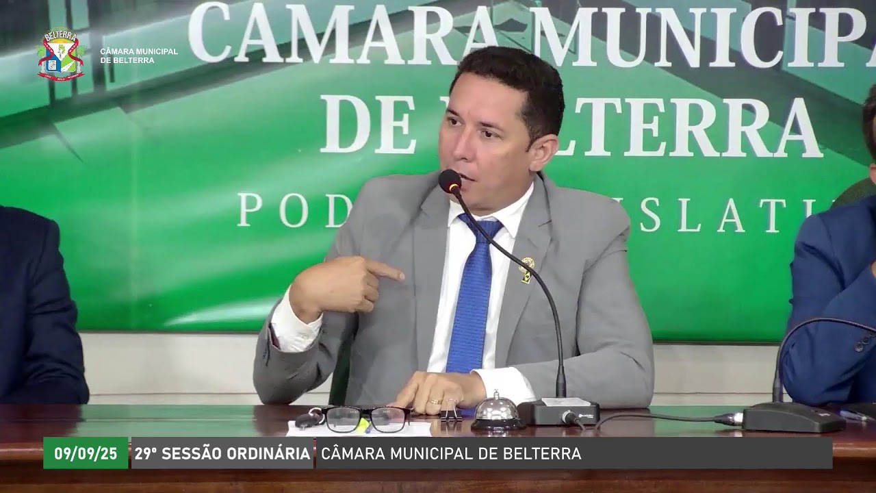 29º SESSÃO ORDINÁRIADA CÂMARA MUNICIPAL DE BELTERRA