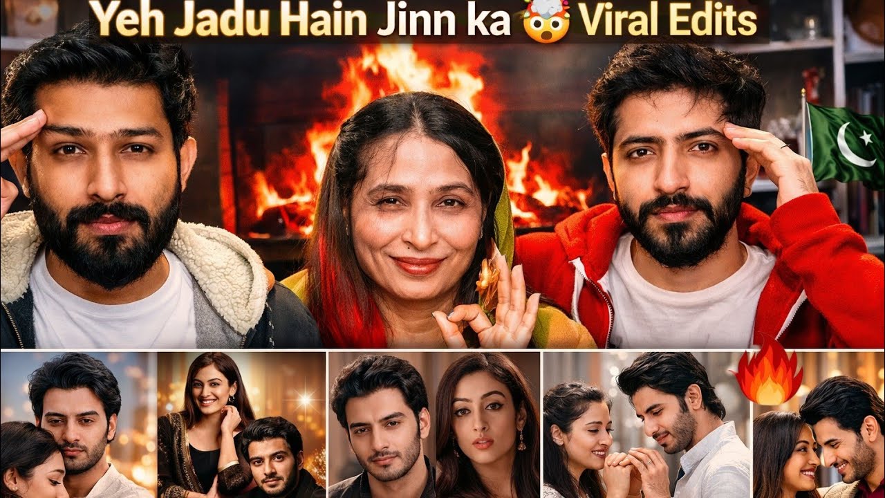 Pakistani First Time Reaction Yeh Jadu Hai Jinn Ka Viral Cutest Moments Edits Videos 
