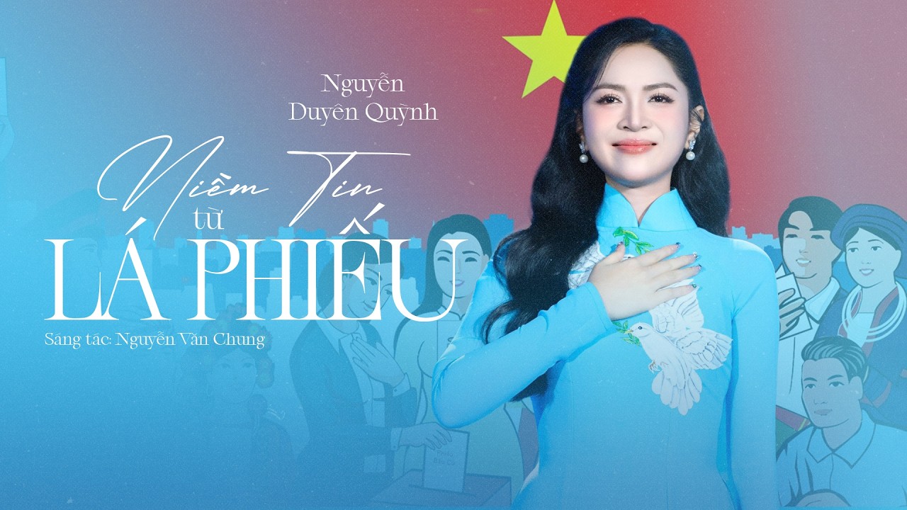 NIỀM TIN TỪ LÁ PHIẾU - NGUYỄN DUYÊN QUỲNH x NGUYỄN VĂN CHUNG | LYRICS VIDEO