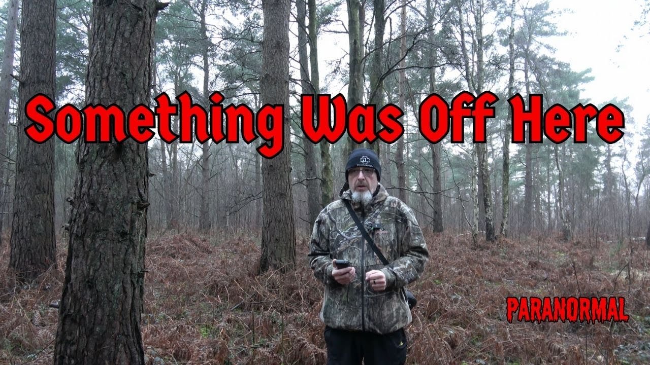 Cannock Chase - Katyn Memorial. I Felt Something Was With Me