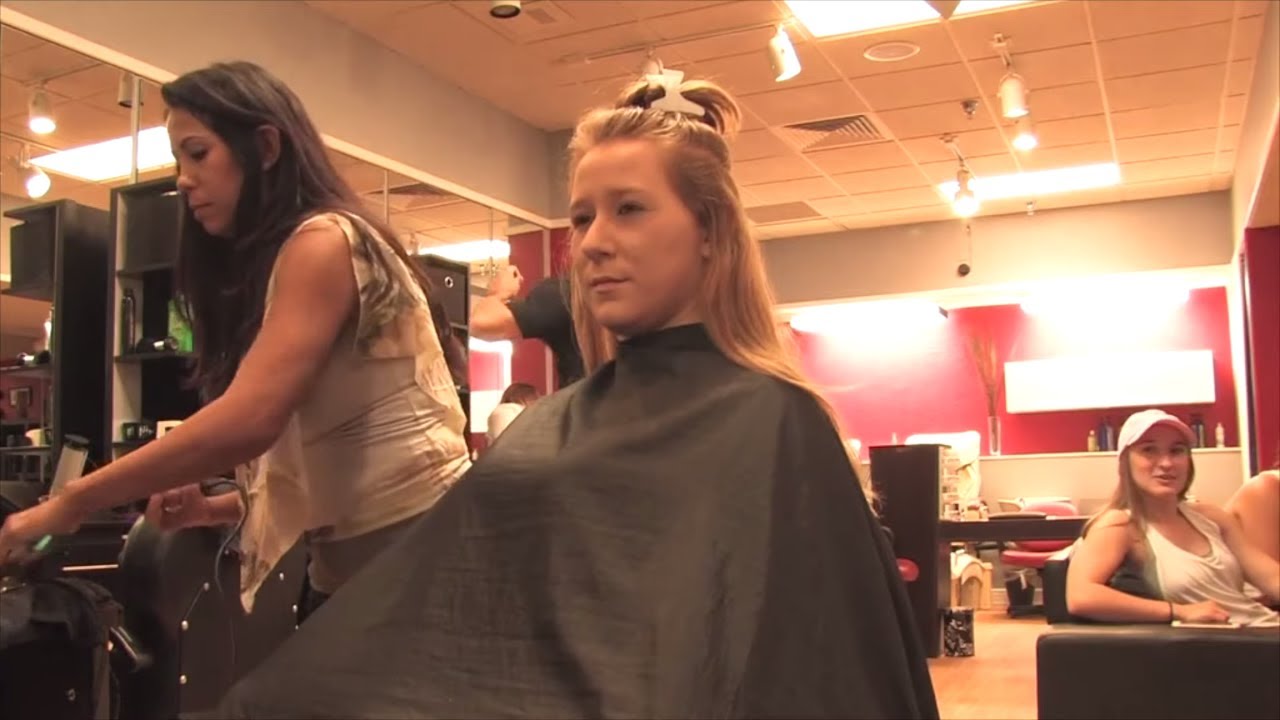 Kayla AZ - Pt 1: She Gets an Undercut Pixie (Free Video)