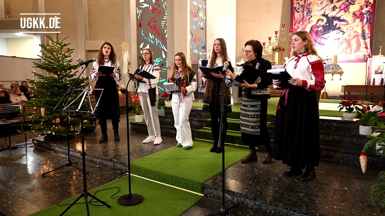 Розколяда Дюссельдорф. Крилосний хор церкви Різдва Пресвятої Богородиці міста Ахена.