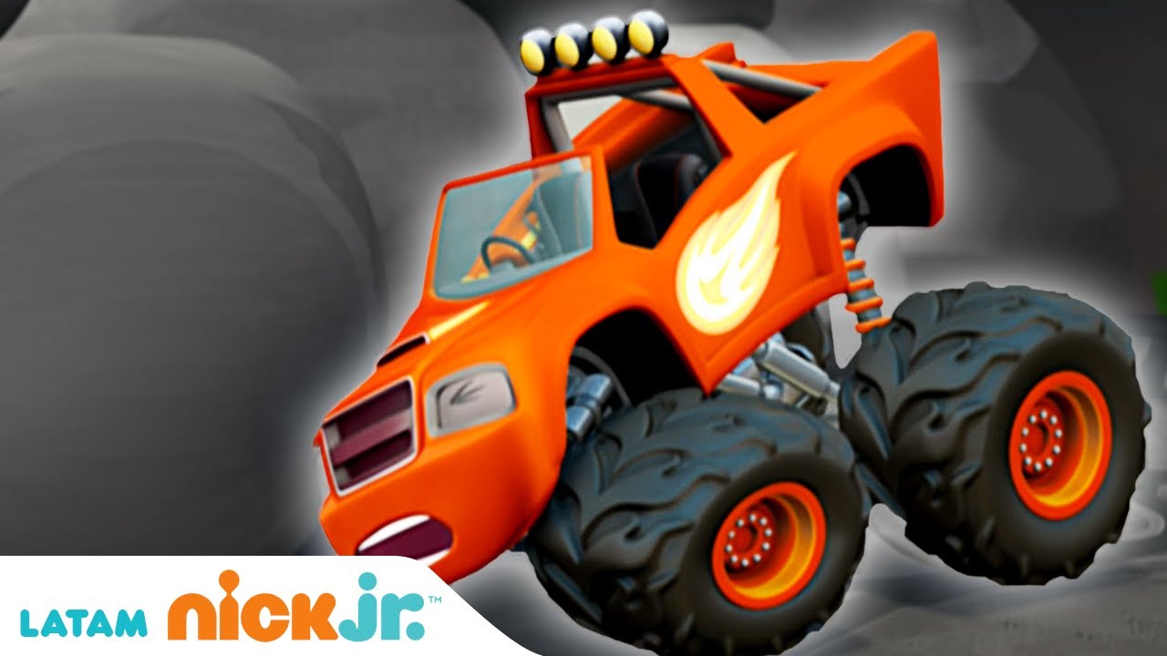 Blaze and the Monster Machines | Duelo en la Isla del Dragón | Nick Jr. en Español