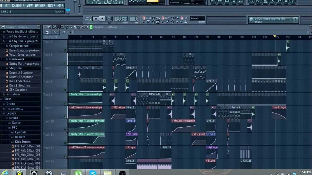 Thomas Newson & New World Sound - Flute (Full Fl studio Remake) FLP