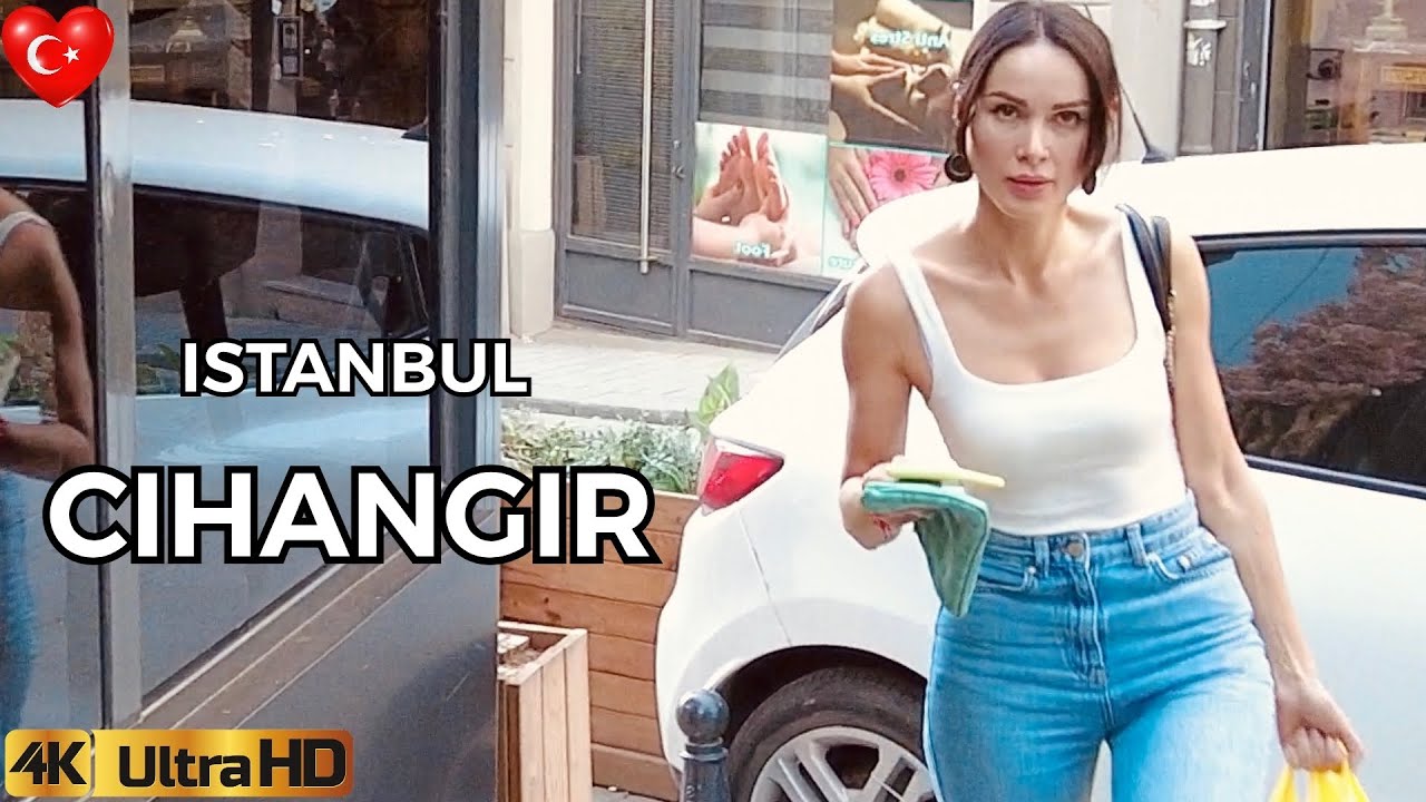Walk With Me In Cihangir 🌞 23 May 2022 | 4K  UHD fbs60  @WALKING.TOUR4K