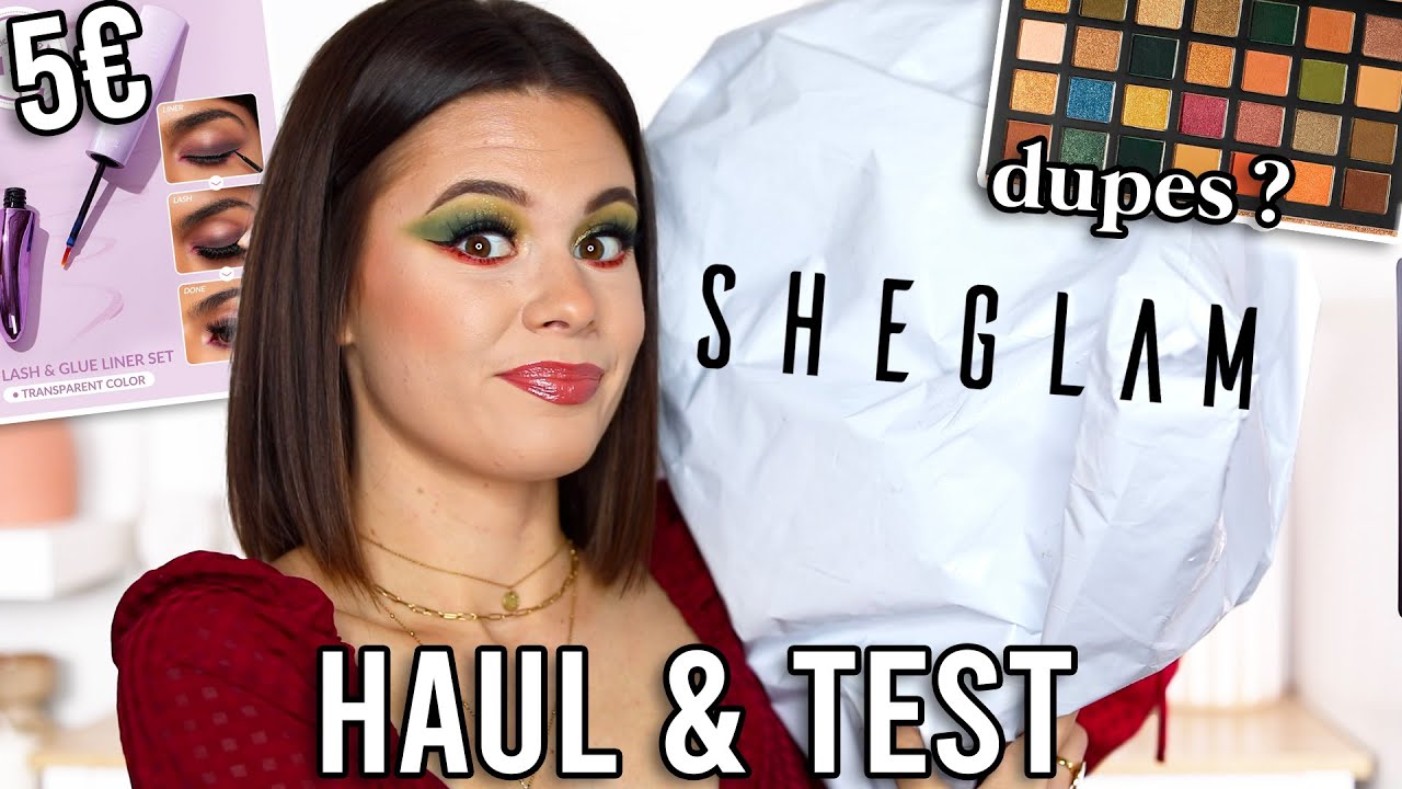 Haul + Test nouveautés make up SHEGLAM !