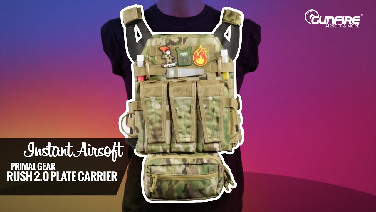 Tactical Vest / Kamizelka taktyczna Rush 2.0 Plate Carrier Primal Gear