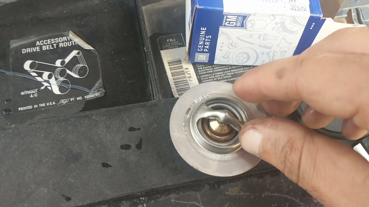 1990 Chevrolet c1500 thermostat and gasket problem and fix