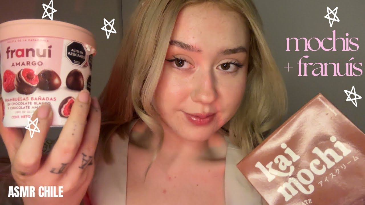 ASMR COMIENDO MOCHIS Y FRANUÍS 💞 (FAIL)